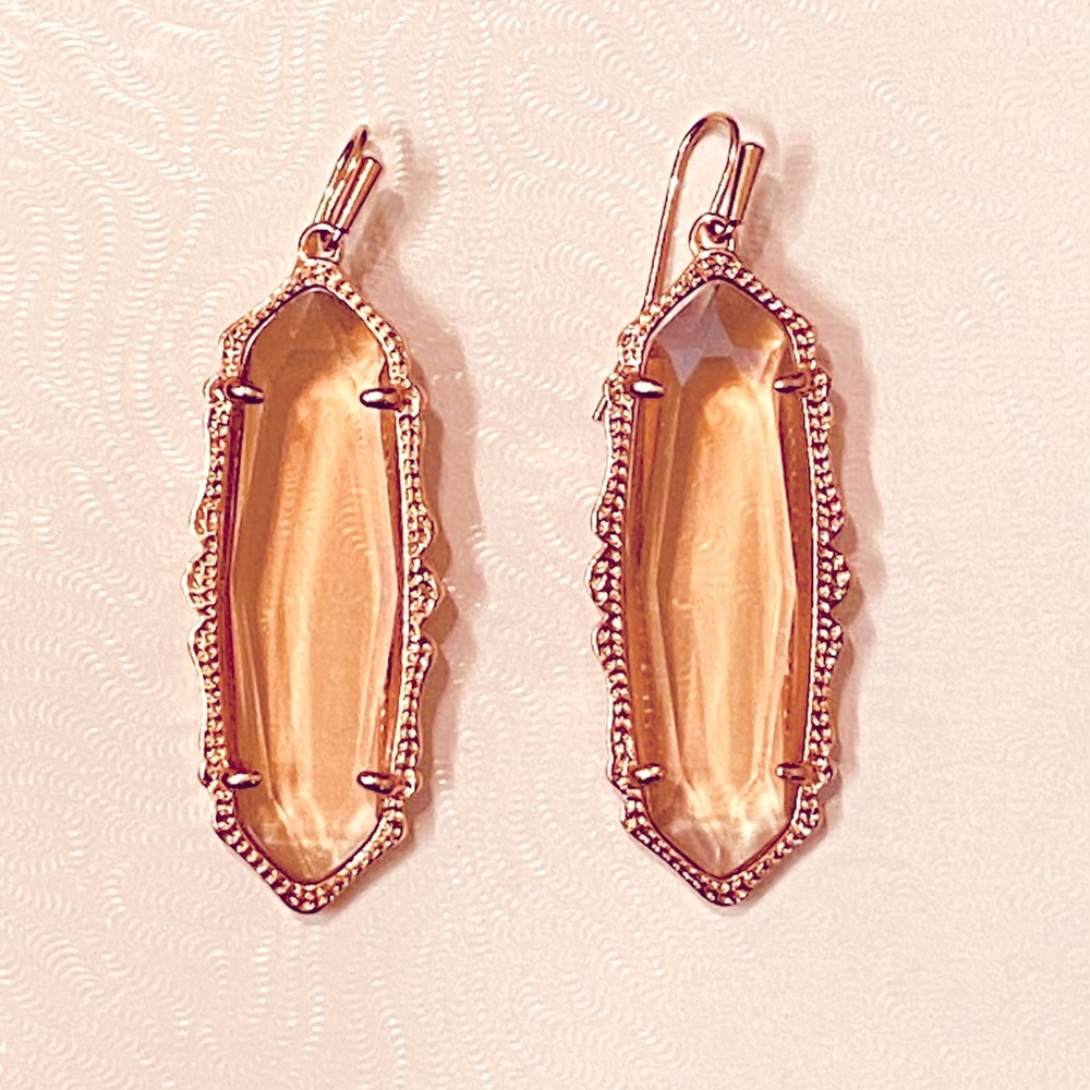 Kendra Scott Kayla Rose Gold Earrings
